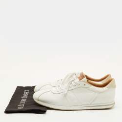 مملوكة مسبقًا Tod's T-Marathon Size 43 White Leather Low Top Sneakers