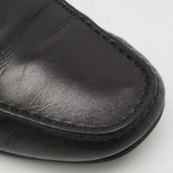 مملوكة مسبقًا حذاء لوفرز تودز بي ني جلد أسود سليب أون مقاس 43