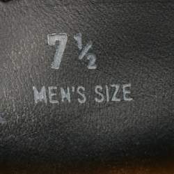 مملوكة مسبقًا حذاء لوفرز تودز بيني جلد أسود سليب أون مقاس 43