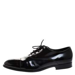 Tod's Black Leather Lace Up Oxford Size 45