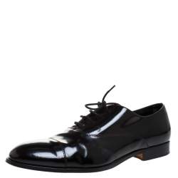 Tod's Black Leather Lace Up Oxford Size 45