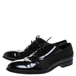 Tod's Black Leather Lace Up Oxford Size 45