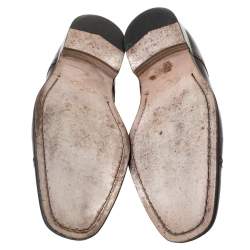 Tod's Brown Brogue Leather Lace Up Derby Size 40