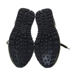 مملوكة مسبقًا حذاء رياضي تودز بطراز منخفض من أعلى شبك و سويدي أخضر مقاس 43