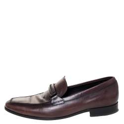 Tod's Brown Leather Gommino Loafers Size 41