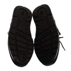 Pre Owned Tod's Black Suede Low Top Sneaker Size 45.5