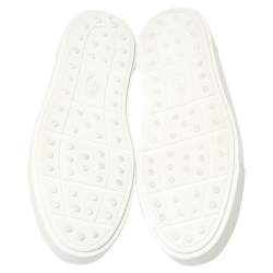 Pre Owned Tods Grey Suede High Top Sneaker Size 44.5