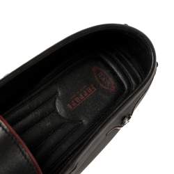 Tod's Black Leather Penny Loafers Size 43