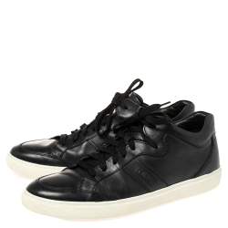 Pre Owned حذاء رياضي تودز أزرق كحلي بعنق منخفض مقاس 44.5