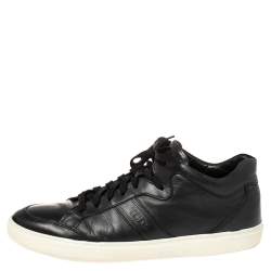 Pre Owned حذاء رياضي تودز أزرق كحلي بعنق منخفض مقاس 44.5