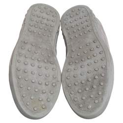 Tod's Grey Suede Low Top Snekaers Size 44