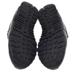 Tod's Black Leather Penny Loafers Size 42