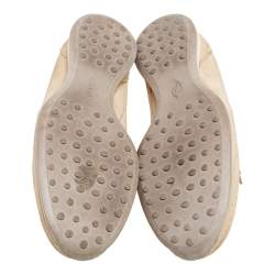 Pre Owned حذاء رياضي تودز رباط سويدي رمادي مقاس 45