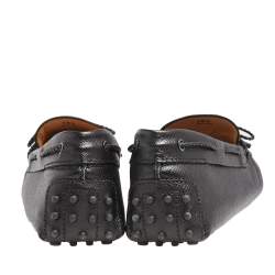 مملوكة مسبقًا Tod's Black Leather Slip on Loafers Size 45