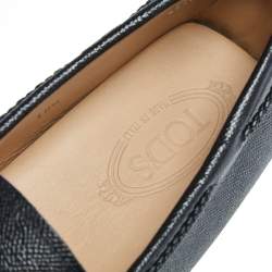 مملوكة مسبقًا Tod's Black Leather Slip on Loafers Size 45