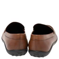 Tod's Brown Leather Penny Loafers Size 45.5