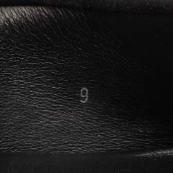 مملوكة مسبقًا Tod's Black Suede Bow Loafers Size 43