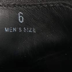 Pre Owned Tod's Black Patent Brouge Leather Lace Up Derby Size 39.5