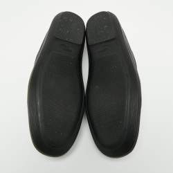 Pre Owned Tod's Navy Blue Suede Slip On Loafers Size 44.5