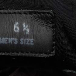 Pre Owned حذاء رياضي تودز نايلون وجلد أسود / أخضر أرمي برباط مقاس 40