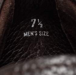 Pre Owned حذاء لوفرز تودز جلد بني سليب أون مقاس 41.5