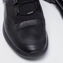 Tod's Black Leather Slip on sneakers Size 41