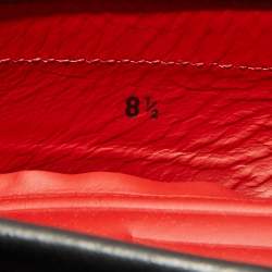 Pre Owned حذاء لوفرز تودز فور فيراري جلد أحمر مقاس 42.5