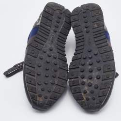 مملوكة مسب قًا Tod's Multicolor Neoprene and Suede Low Top Sneakers Size 44