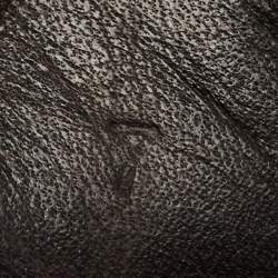 Pre Owned Lanvin Black Leather and Suede Lace Up Sneakers Size 41