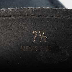 Pre Owned Tod's Blue Suede Gommini Loafers Size 41.5