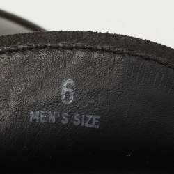 Tod's Black Leather Penny Slip On Loafers Size 39.5
