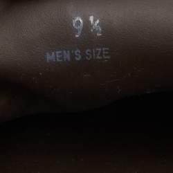 Pre Owned Tod's Navy Blue Nubuck Leather Bow Loafers Size 44