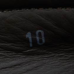 مملوكة مسبقًا Tod's Brown Suede Buckle Driver Loafers Size 44.5