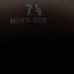 Pre Owned Tod's Brown Leather Slip on Loafers Size 41.5