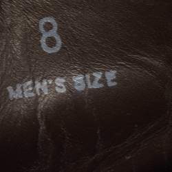 Pre Owned Tod's Brown Leather Lace Up Oxfords Size 42