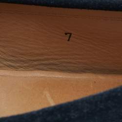 مملوكة مسبقًا Tod's Brown Suede Slip On Loafers Size 41