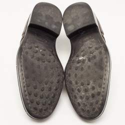Tod's Leather Brown Brogue Leather Lace Up Derby Size 44.5