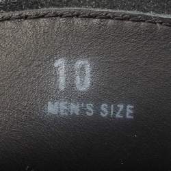 Tod's Black Leather Slip On Loafers Size 44.5