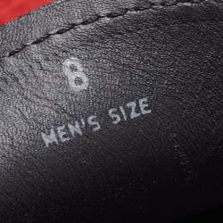 مملوكة مسبقًا Tod's For Ferrari Red Suede Slip On Loafers Size 42