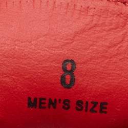 Pre Owned Tod's By Ferrari Orange Suede Leather Gommino Slip On Loafers Size 42