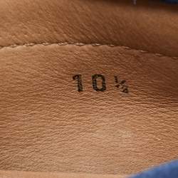 Pre Owned حذاء لوفرز تودز دريفينغ فيونكة سويدي أزرق مقاس 44