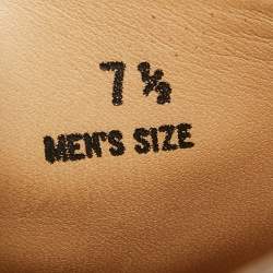 Pre Owned Tod's Brown Brogue Leather Lace Up Derby Size 41