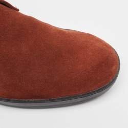Tod's Brown Suede Chukka Ankle Boots Size 43