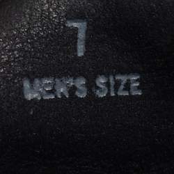 Pre Owned Tod's Blue Nubuck Leather and Fabric Perforated Lace Up Sneakers Size 41