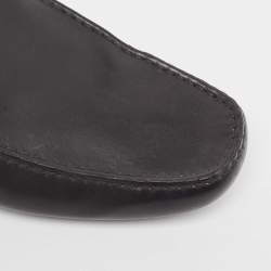 Pre Owned Tod's Black Leather Mules Size 40