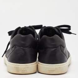 Tod's Midnight Blue Leather Low Top Sneakers Size 42.5