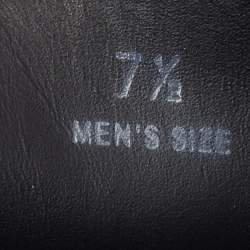 Pre Owned حذاء لوفرز تودز جلد أسود سليب أون سير بيني مقاس 45