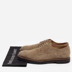 Tod's Beige Suede Lace Up Derby Size 44