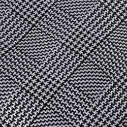 Pre Owned Tom Ford Monochrome Glen Plaid Silk Tie