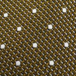 مملوكة مسبقًا Tom Ford Green Silk Jacquard Tie